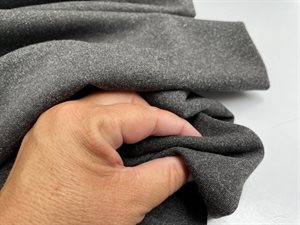 Vinter jersey - meget formfast i flot koksgrå